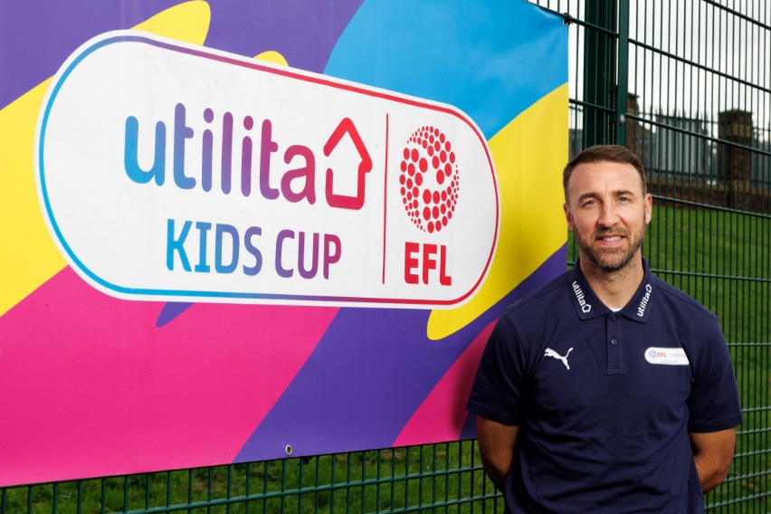 Glenn Murray at the Utilita Kids and Girls cup event